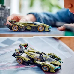 Speed Champions 76923 - Lamborghini Lambo V12 Vision GT Super Car - Réplique de Véhicule Jouet - Modèle à Construire - Cadeau pour Enfants Garçons et Filles de 10 Ans et plus et Fans de Jeux Vidéo