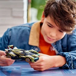 Speed Champions 76923 - Lamborghini Lambo V12 Vision GT Super Car - Réplique de Véhicule Jouet - Modèle à Construire - Cadeau pour Enfants Garçons et Filles de 10 Ans et plus et Fans de Jeux Vidéo