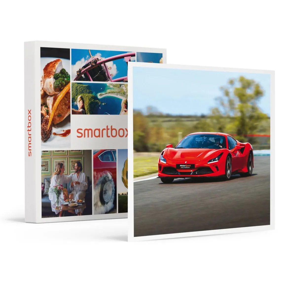Stage de pilotage : 2 tours sur le circuit de Nogaro Compétition en Ferrari F8 - Coffret Cadeau Sport & Aventure