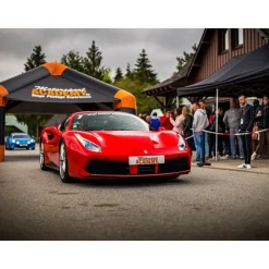 Stage de pilotage : 2 tours sur le circuit de La Châtre en Ferrari F488 GTB - Coffret Cadeau Sport & Aventure