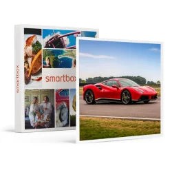 Stage de pilotage : 4 tours sur le circuit d'Alès en Ferrari 488 GTB - Coffret Cadeau Sport & Aventure