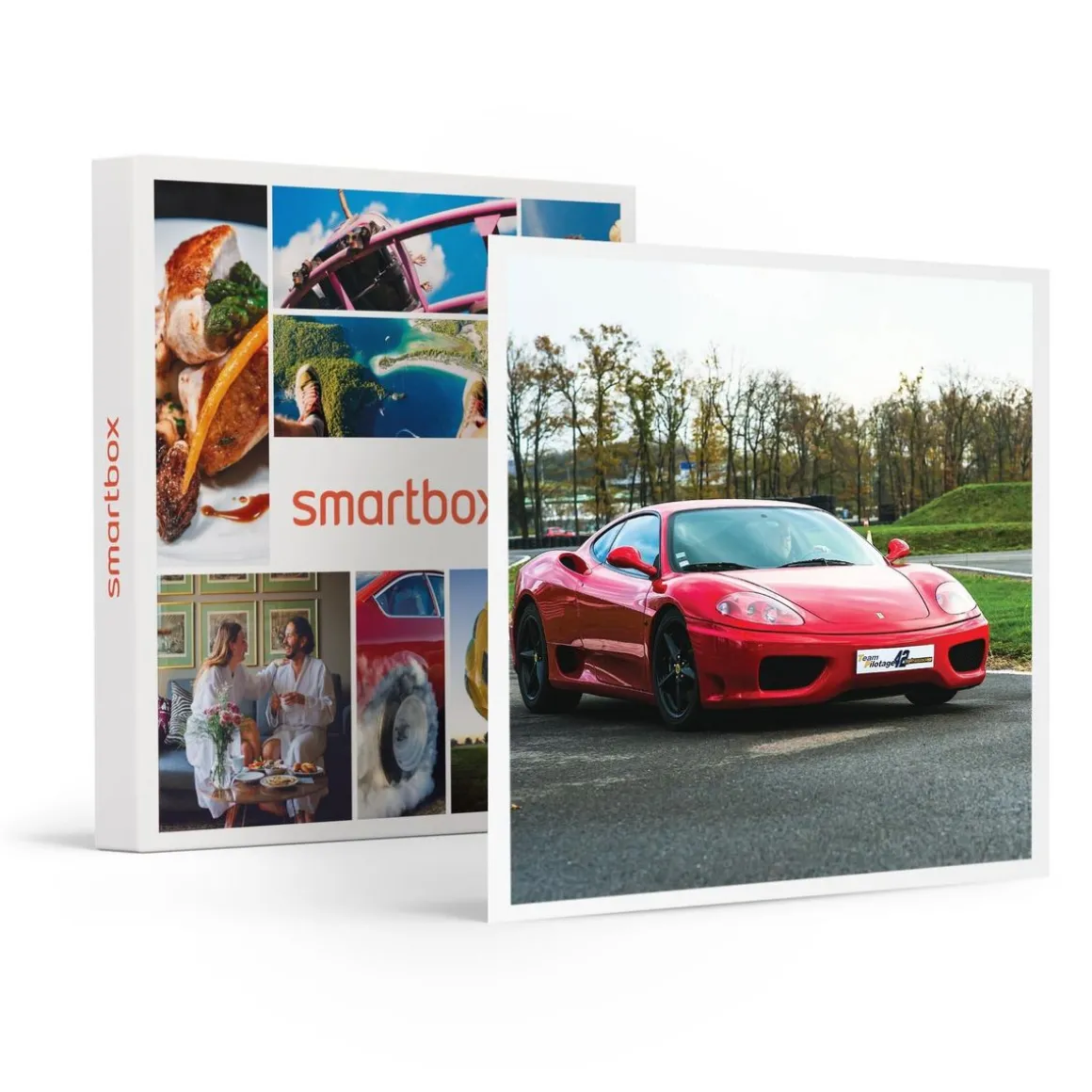Stage de pilotage : 5 tours en Ferrari 360 Modena ou Audi R8 près de Saint-Étienne - Coffret Cadeau Sport & Aventure