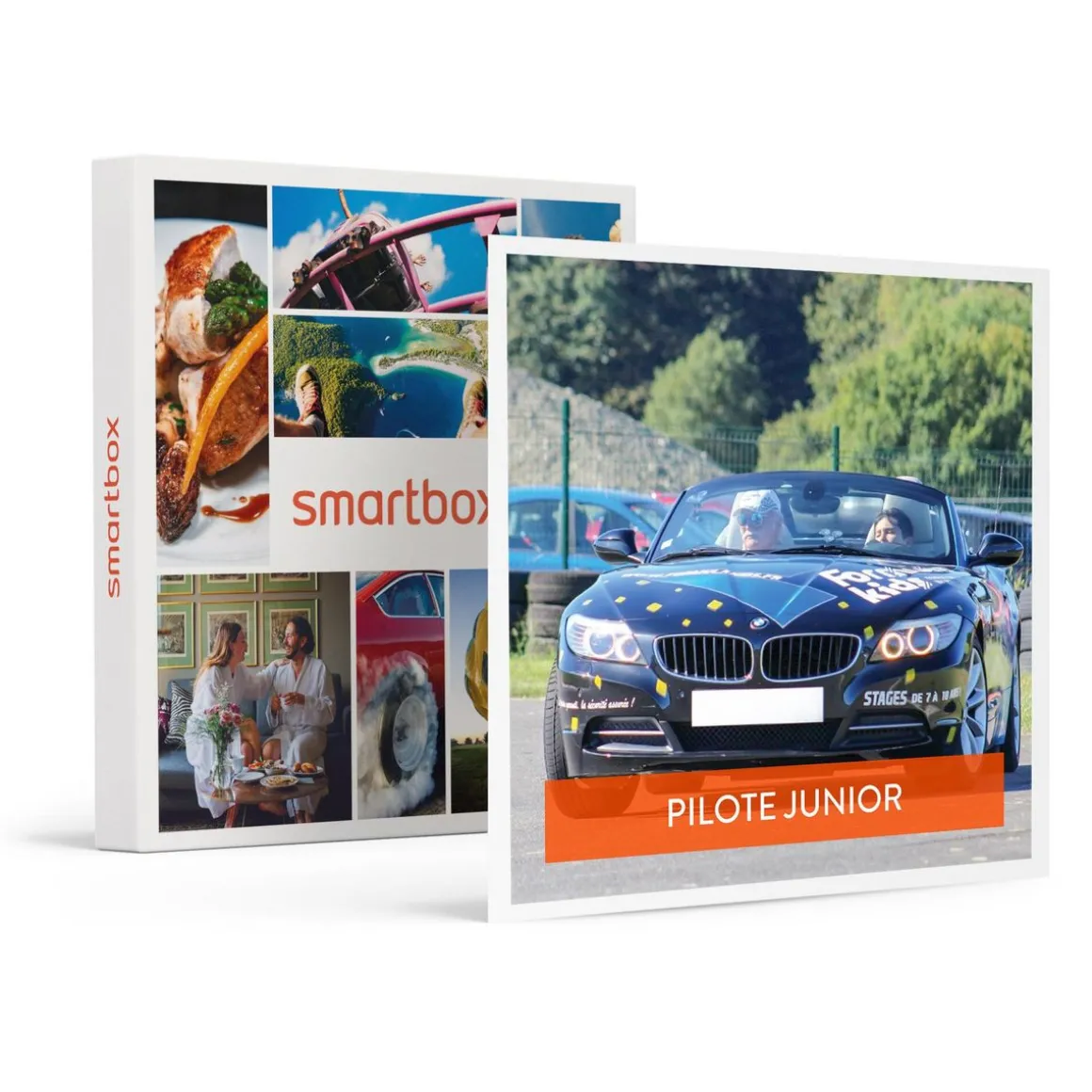 Stage de pilotage enfant : 10 tours de circuit au volant d'une BMW Z4 Roadster - Coffret Cadeau Sport & Aventure