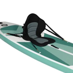 Stand Up Paddle gonflable INDIANA GREEN ROHE 10'6'' (320cm) 30'' (76cm) 6'' (15cm) avec Pompe, Pagaie, Leash et Sac de transport