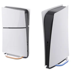 Stand vertical PS5 pour PS5 et PS5 Slim, support pour Playstation 5 à LED RGB
