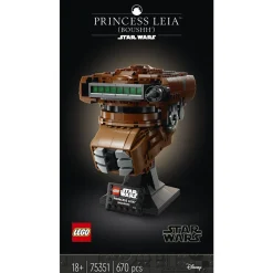 Star Wars 75351 - Casque Princess Leia Boushh - Exclusivité Auchan