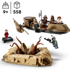 Star Wars 75396 - L'esquif du désert et la fosse du Sarlacc
