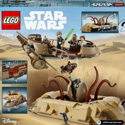 Star Wars 75396 - L'esquif du désert et la fosse du Sarlacc