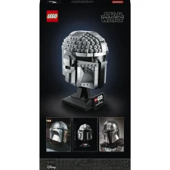 Star Wars 75328 Le Casque du Mandalorien, Maquette de Collection à Construire, Décoration et Cadeau Pour Adultes