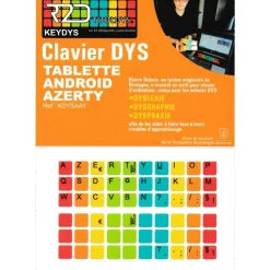Sticker clavier Dyslexique Android