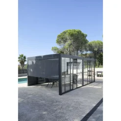 Store 400 cm pour carport aluminium 360x800