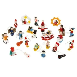 Sujet de Noël 24 Personnages La Piste Multicolore