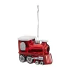 Sujet de Noël Locomotive Soir 9cm Rouge