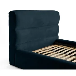 Sunset - lit coffre - 160x200 cm - sommier inclus - en fausse fourrure