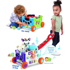 Super chariot interactif multi-activités