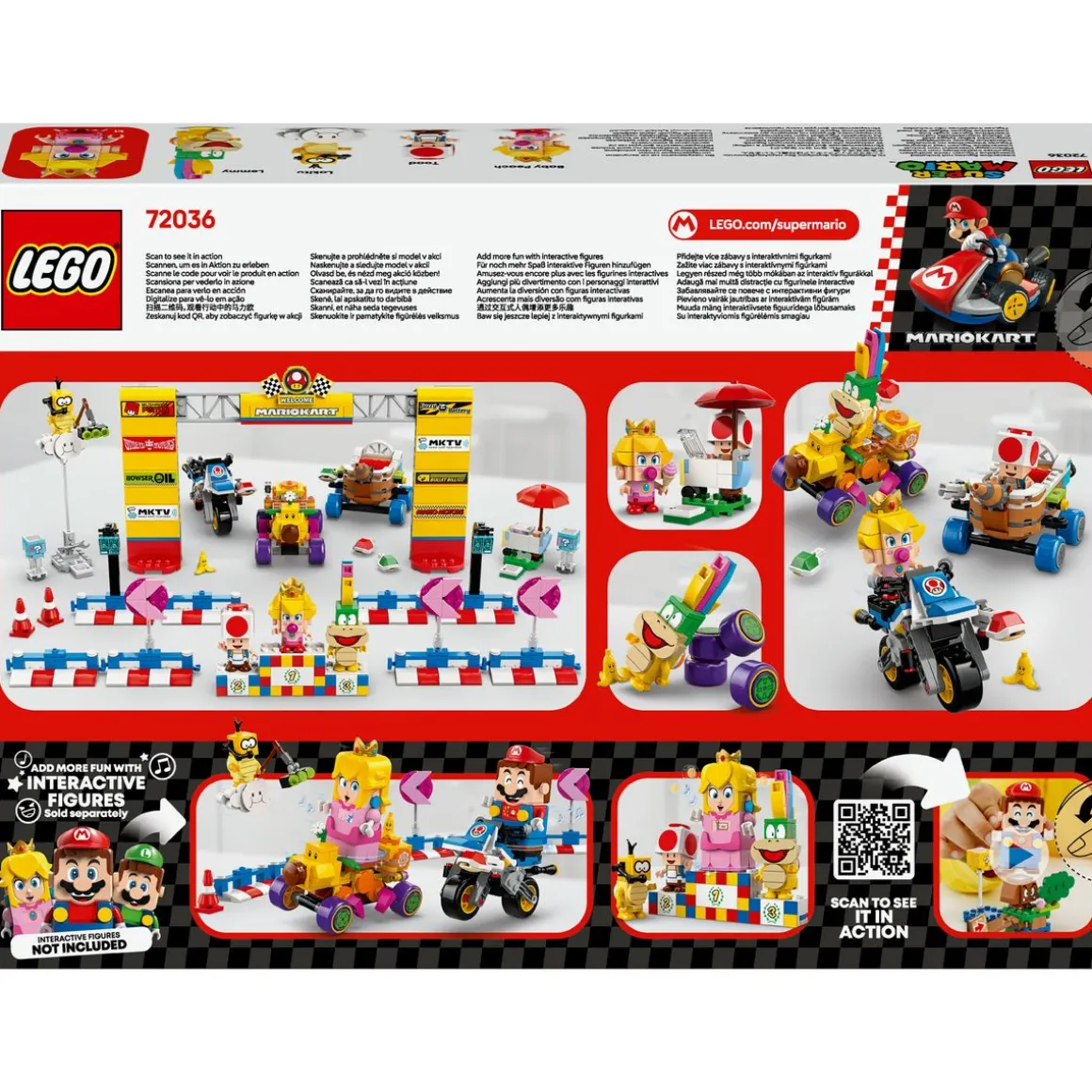 Super Mario 72036 - Bébé Peach et le Grand Prix