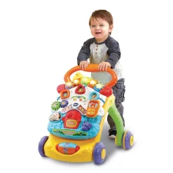 Super trotteur parlant 2 en 1 orange