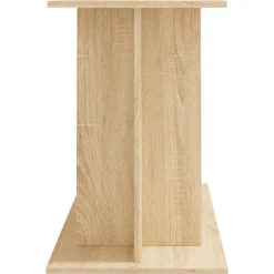 Support d aquarium chêne sonoma 100x40x60cm bois d ingénierie