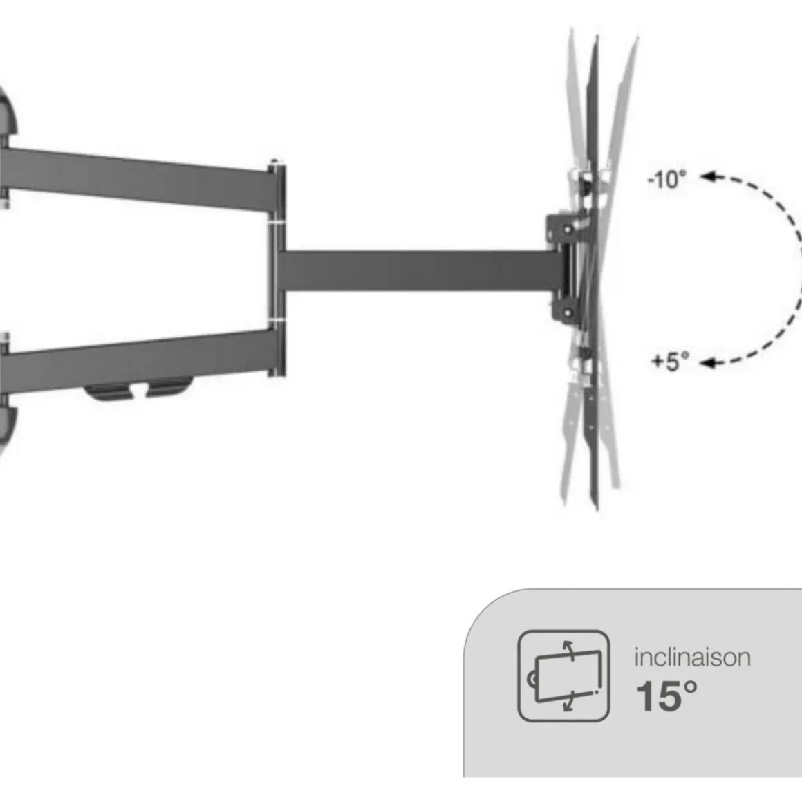 Support mural TV Mouv TV 32-85''