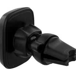 Support smartphone pour grille d'aération carbone noir