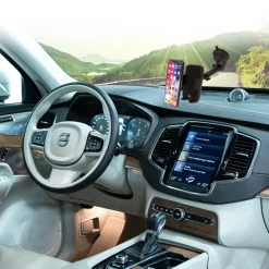 Support smartphone Voiture motorisé pack 3 en 1