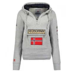 Sweat à capuche Femme Geographical Norway Gymclass