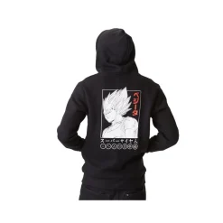 Sweat à capuche avec zip homme Dragon Ball Z Vegeta