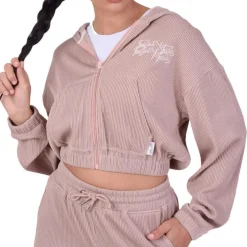 Sweat à Capuche Plissé Vieux Femme Project X Paris F223151