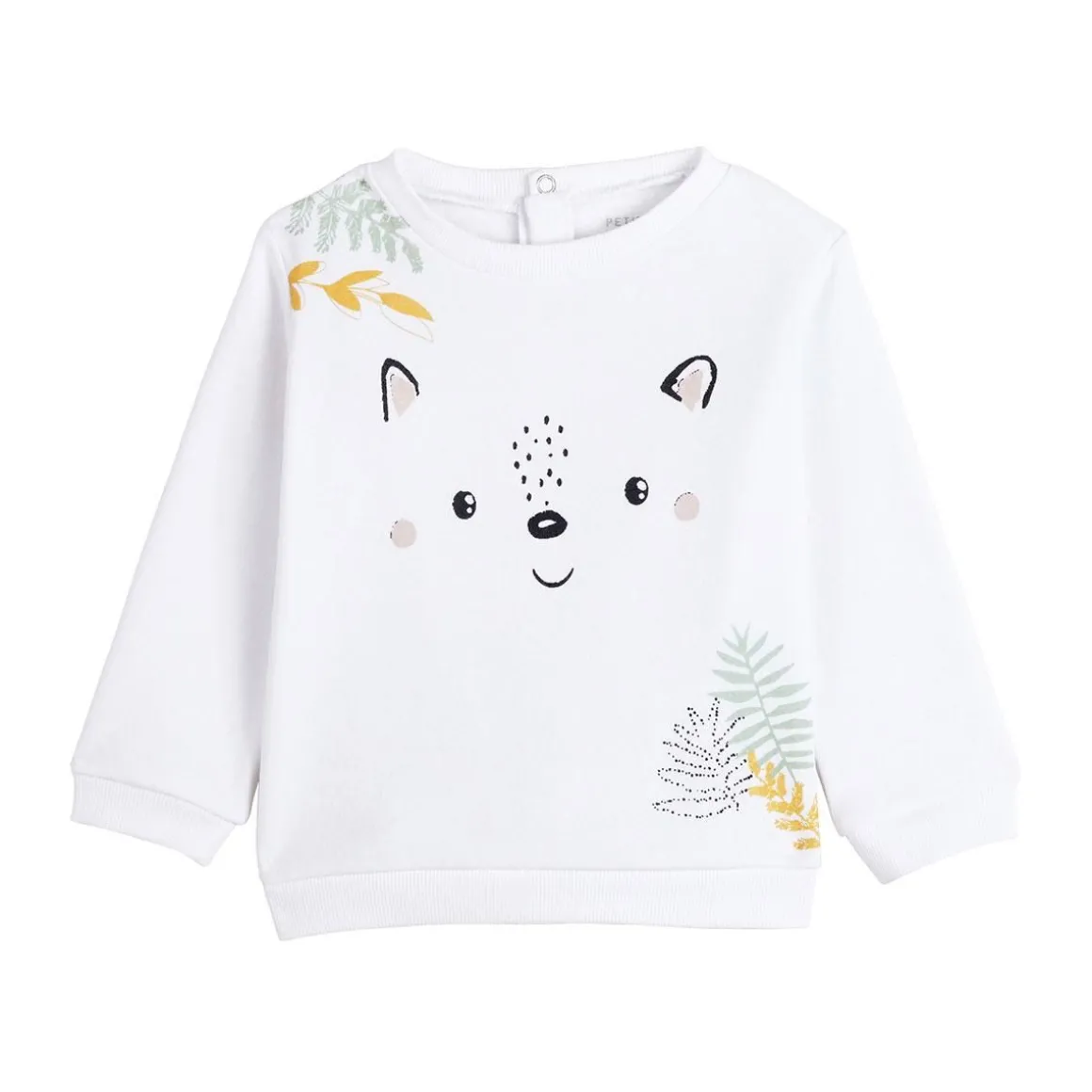 Sweat bébé mixte en molleton Little Fox