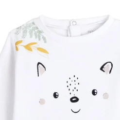 Sweat bébé mixte en molleton Little Fox