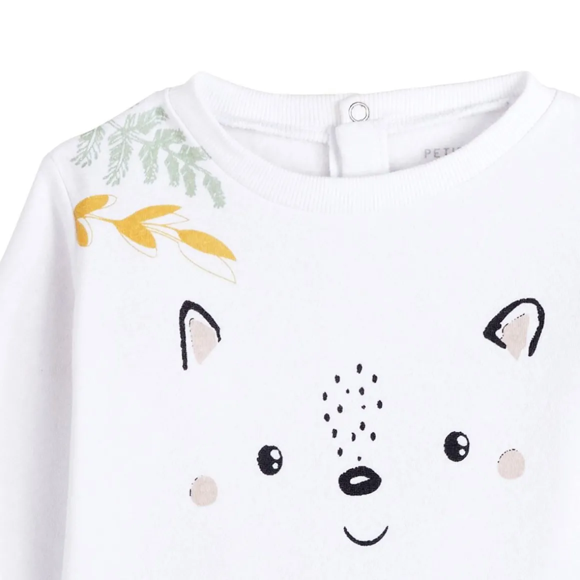 Sweat bébé mixte en molleton Little Fox