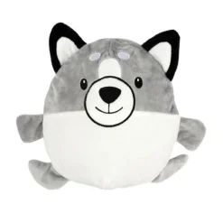 Sweat Pochon Peluche Enfant 66cm Gris