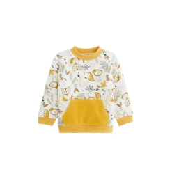 Sweat-shirt bébé en molleton Petit Loup