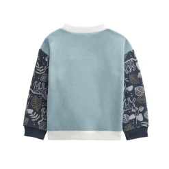 Sweat-shirt bébé en molleton Félintrépide