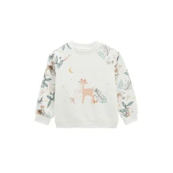 Sweat-shirt bébé en molleton Alma