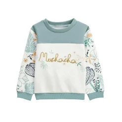 Sweat-shirt enfant en molleton Holamuchacha