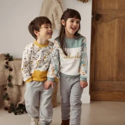 Sweat-shirt enfant en molleton Holamuchacha