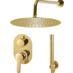 Systeme de douche Acier inoxydable 201 Dore