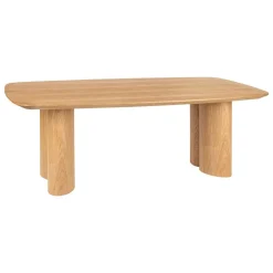 Table à manger en bois pour 8 personnes ALIONA - Marron