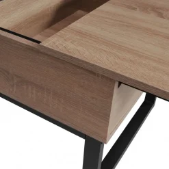 Table basse plateau relevable L110cm SPRINGFIELD