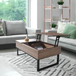 Table basse plateau relevable L110cm SPRINGFIELD