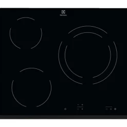 Table de cuisson vitrocéramique 60cm 3 feux - EHF6231FOK