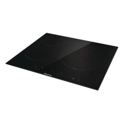 Table de cuisson vitrocéramique 60cm 3 feux 5700w noir - E6322C