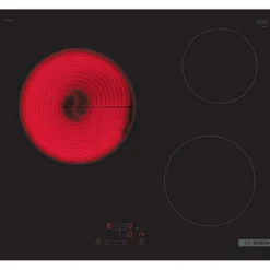 Table de cuisson vitrocéramique 60cm 3 feux 5700w noir - PKM611BB8E