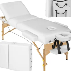 Table de massage pliante 3 Zones - 10 cm d'épaisseur + housse