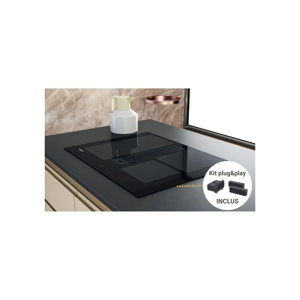 Table induction aspirante WVH1065UKIT FlexiCook