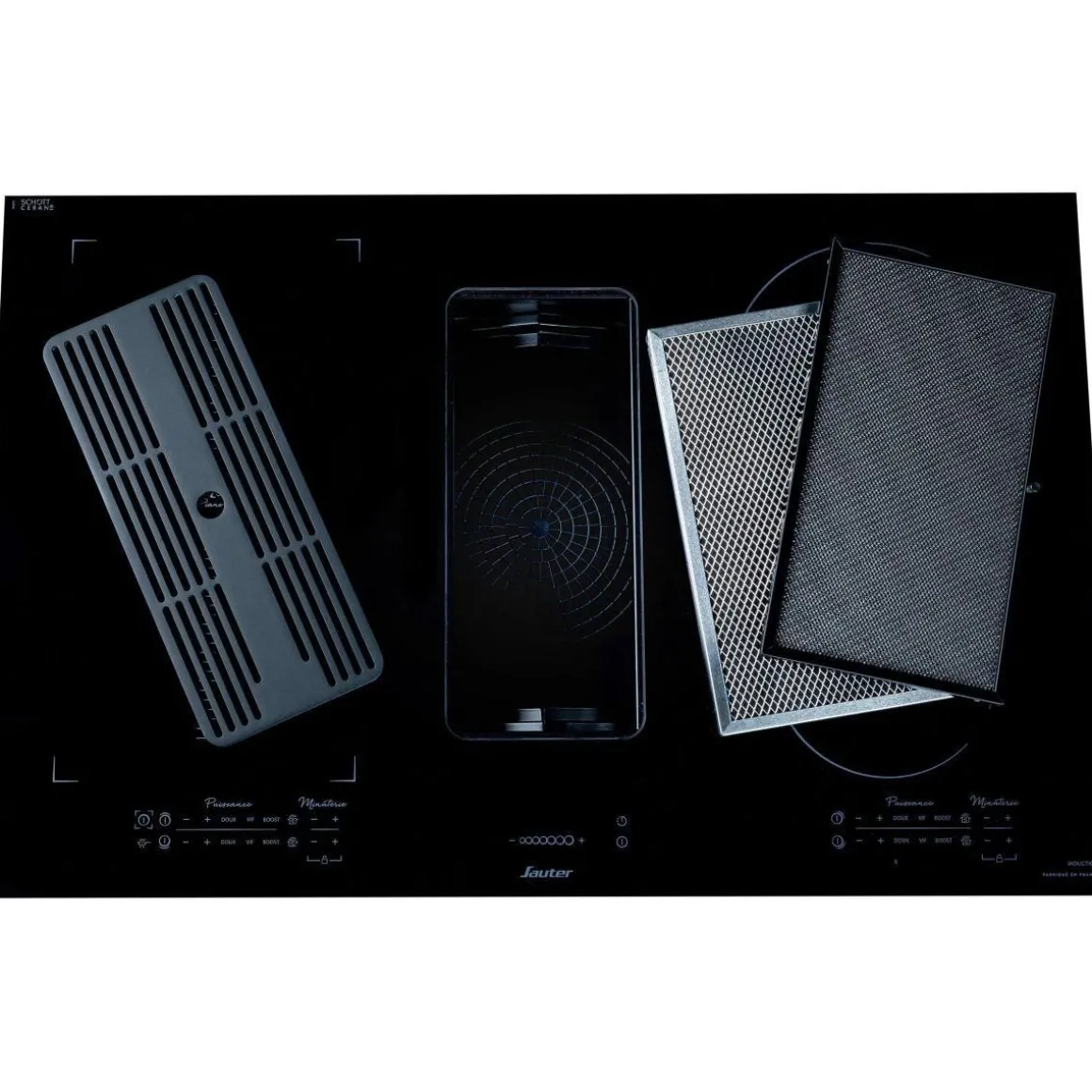 Table induction aspirante SPI2847BH Piano