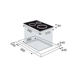 Table induction SPIN4361B