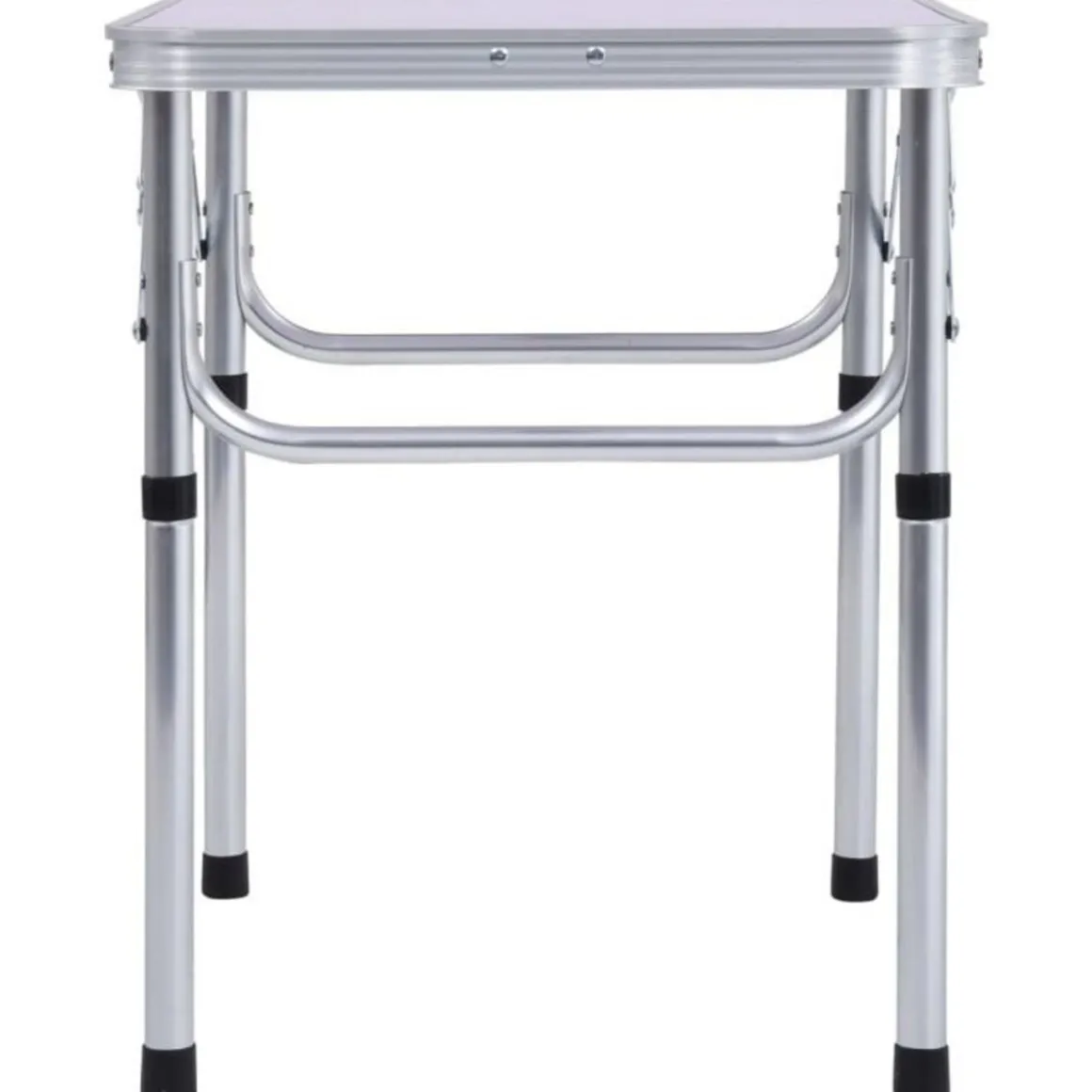 Table pliable de camping Blanc Aluminium 60x45 cm