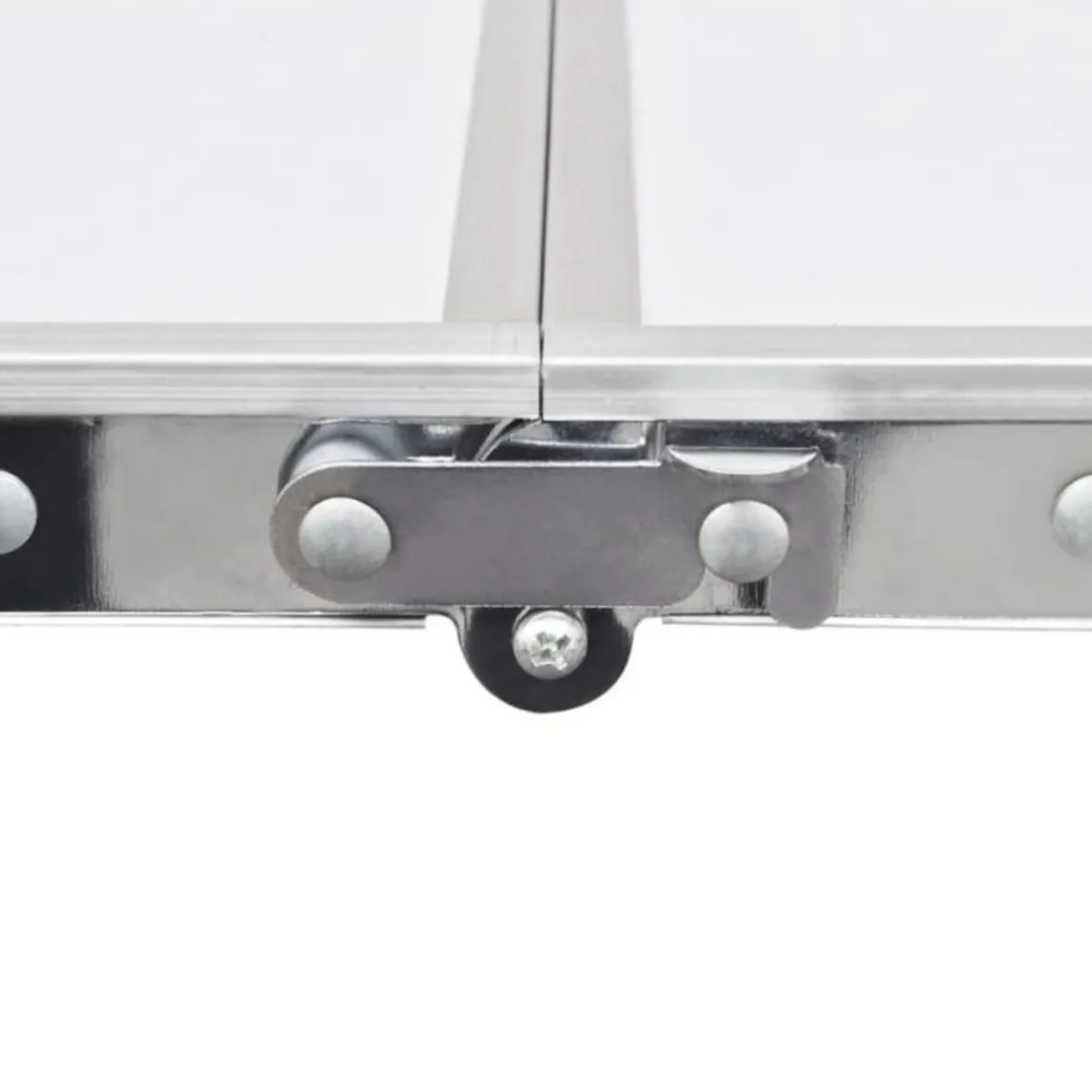 Table pliante de camping en aluminium avec hauteur ajustable